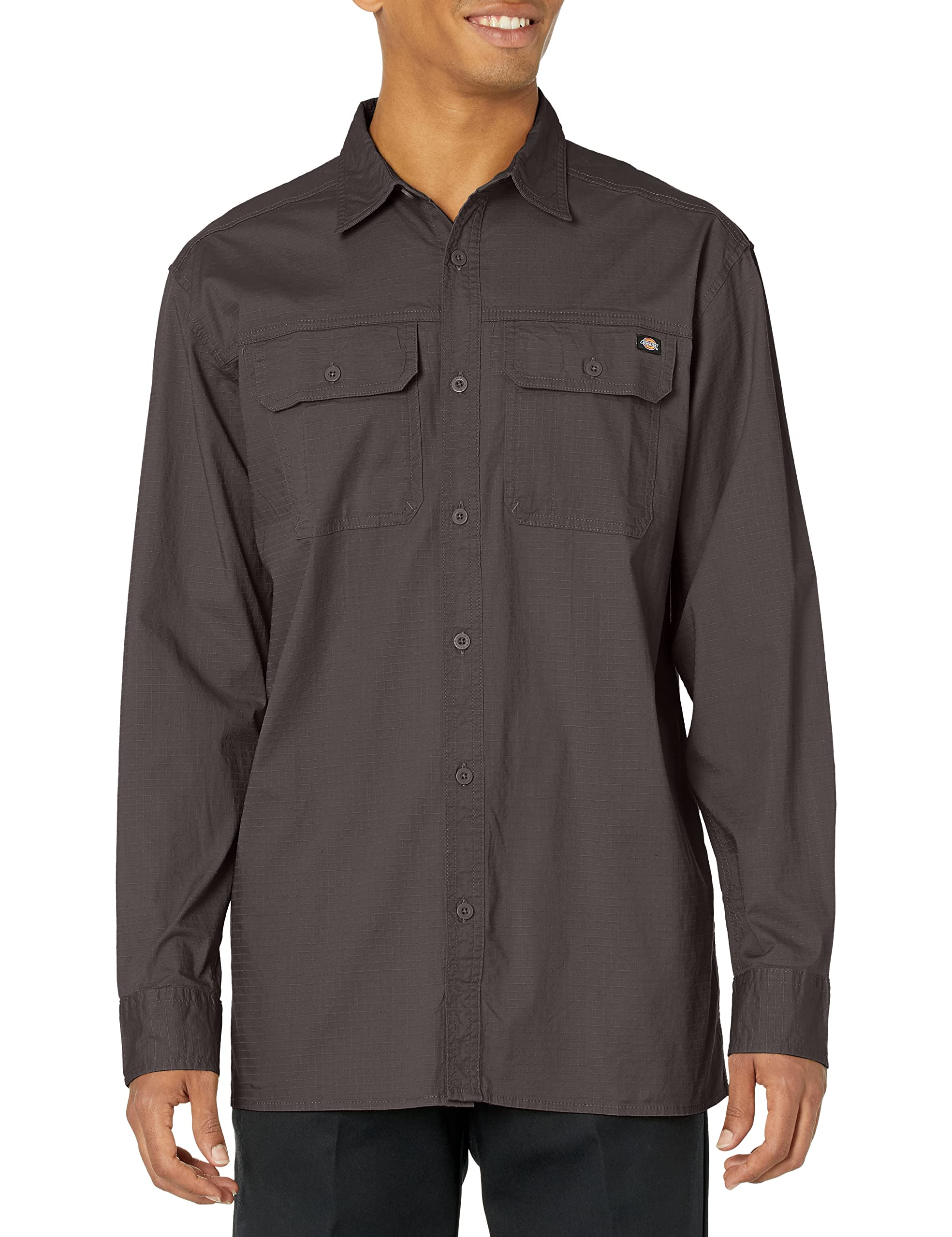 Camisas Vaqueras Hombre Dickies Camisa De Manga Larga Flex Denim