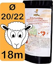 Natural Sheep Hose - Comparable to Deli Meats - Cooking Resistant - Suitable for Smoking and BBQ (20/22 18m)