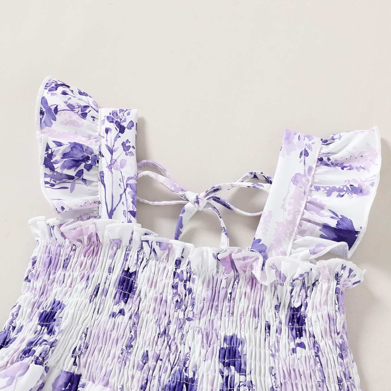 YOUNGER TREE Toddler Girl Dress Kids Sleeveless Ruffle Dresses for Girls Summer Outfits Beach Sundress - Image 4