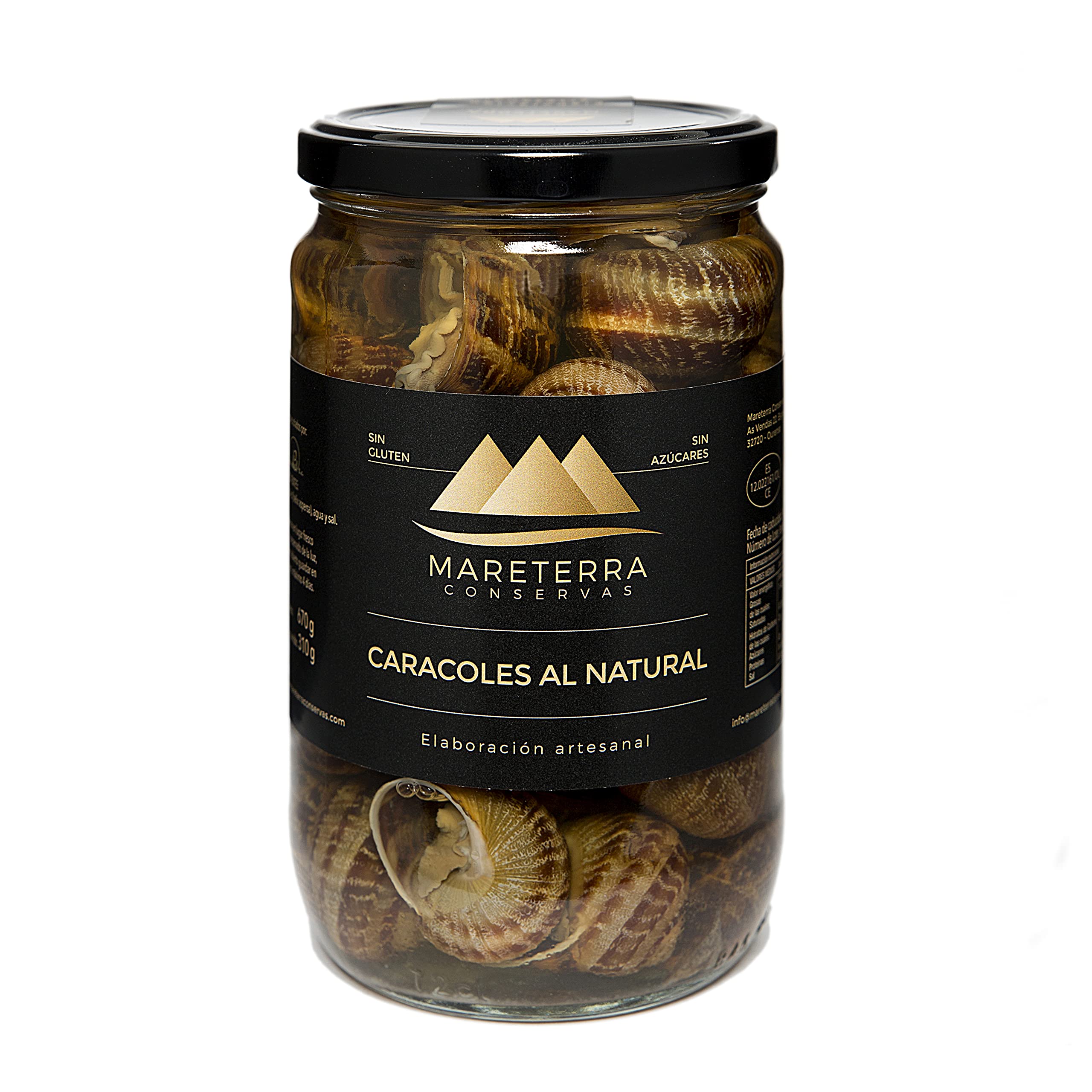 Caracoles al natural