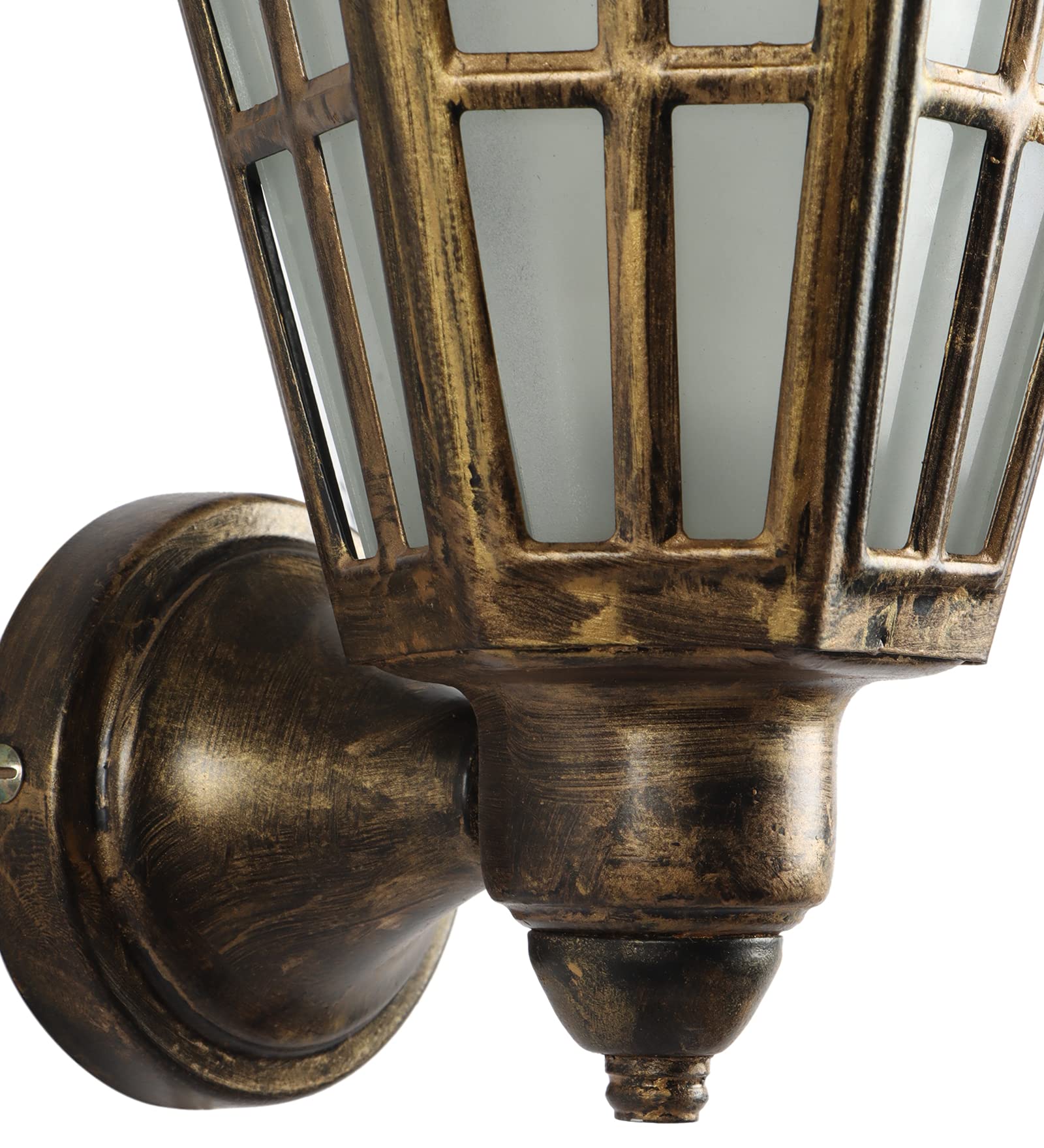 Hurricane Wall Lights - Antique Brushed Finish -5