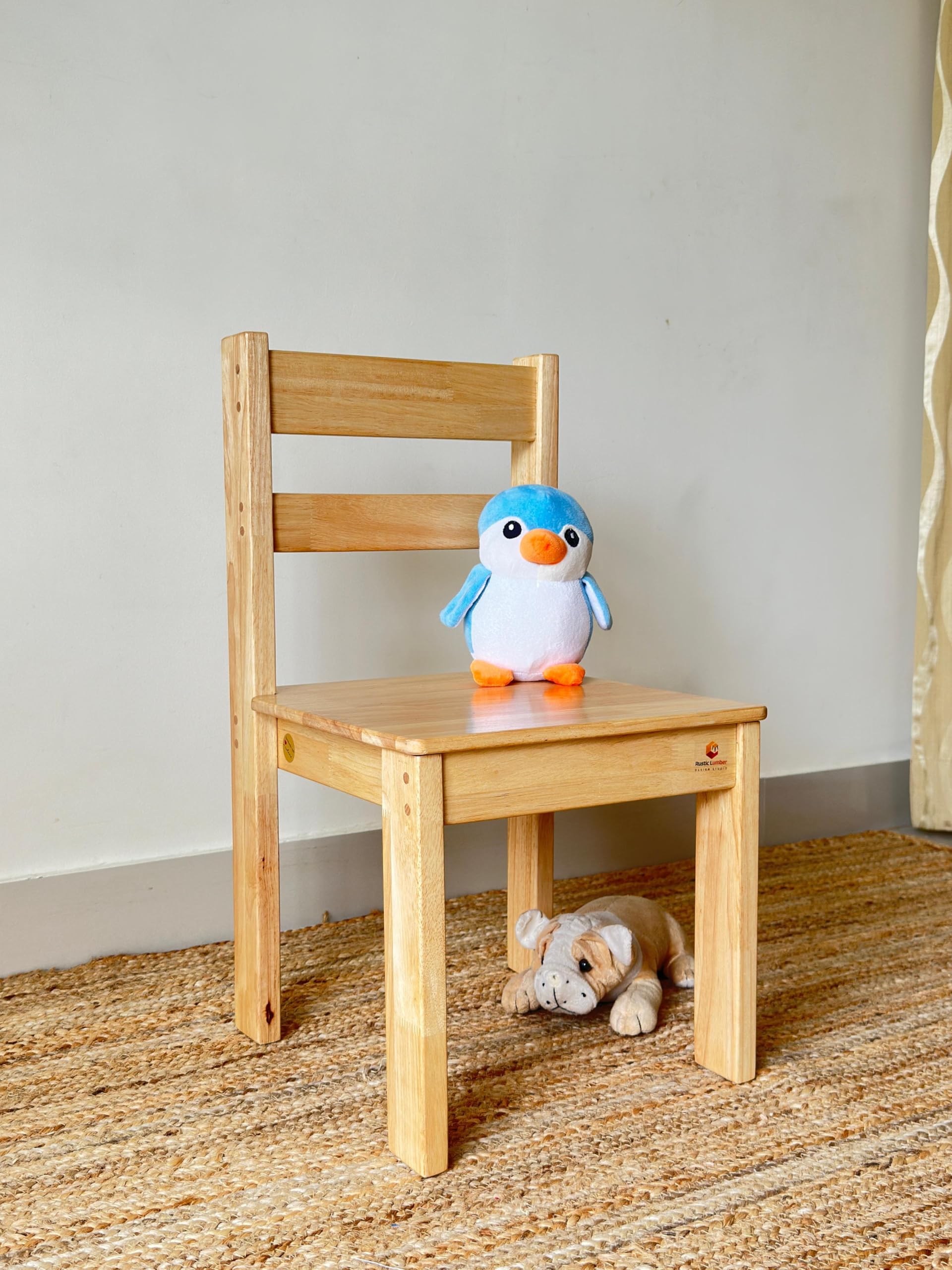 Rustic Lumber Design Studio Chota Chair | Wooden Chair for Toddlers | Baby Chair-image-44