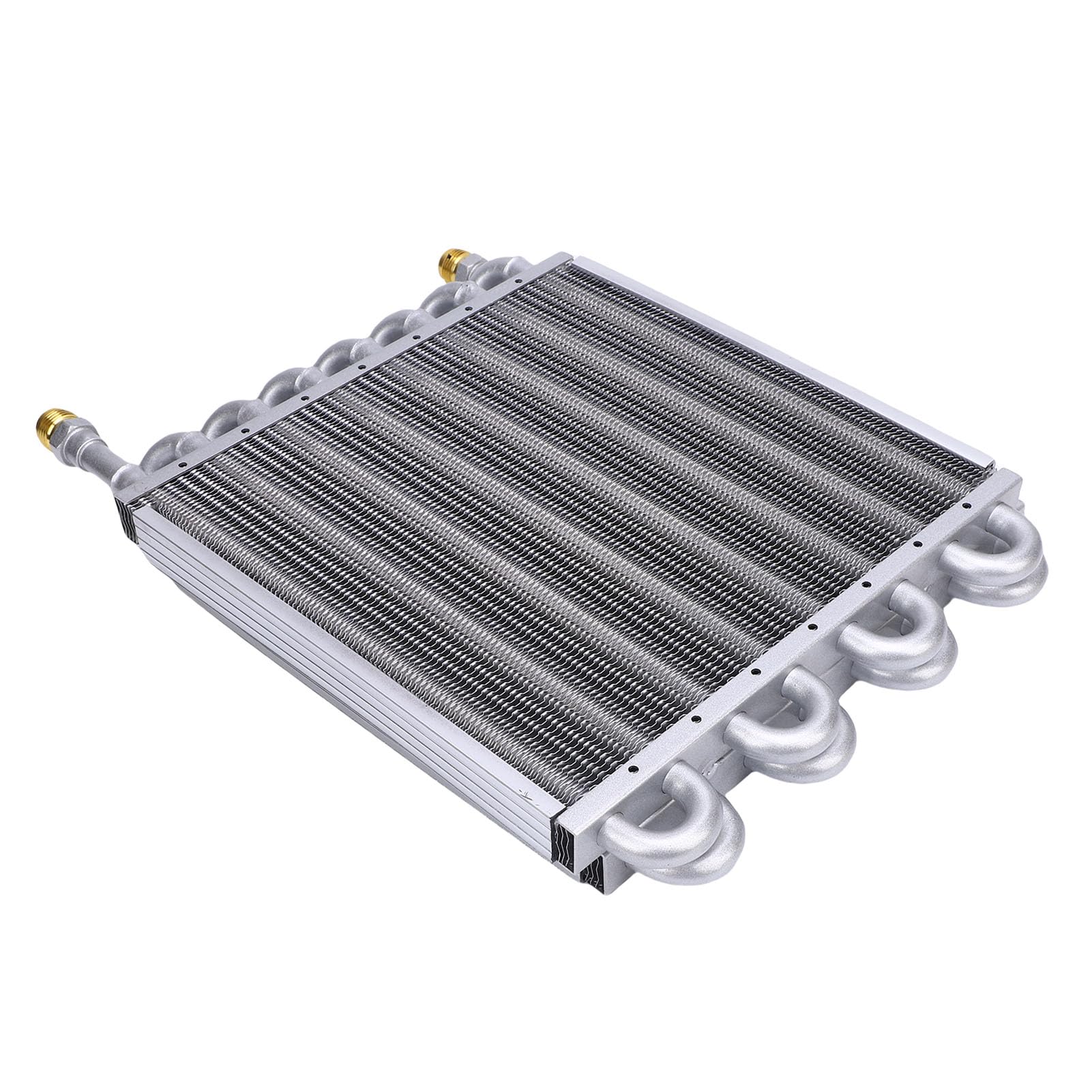 JTLB Radiateur de Transmission 16 Rangées 1/2 Pouce, Refroidisseur D'huile pour Voitures, Compresseurs, Robuste et Facile à Installer, Conception Universelle, Refroidisseur D'huile