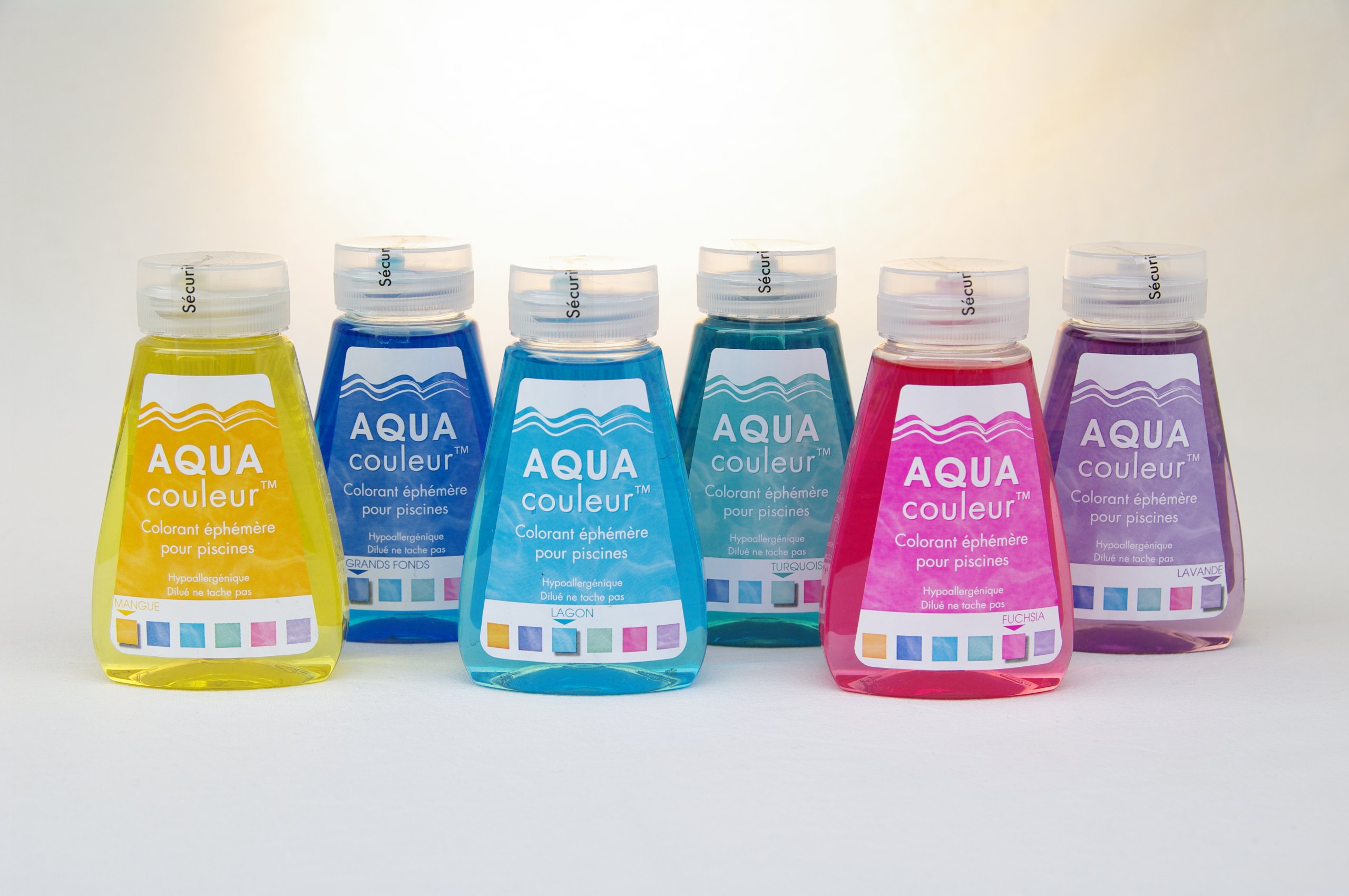 Colorant éphémère pour piscine Aquacouleur Fuchsia