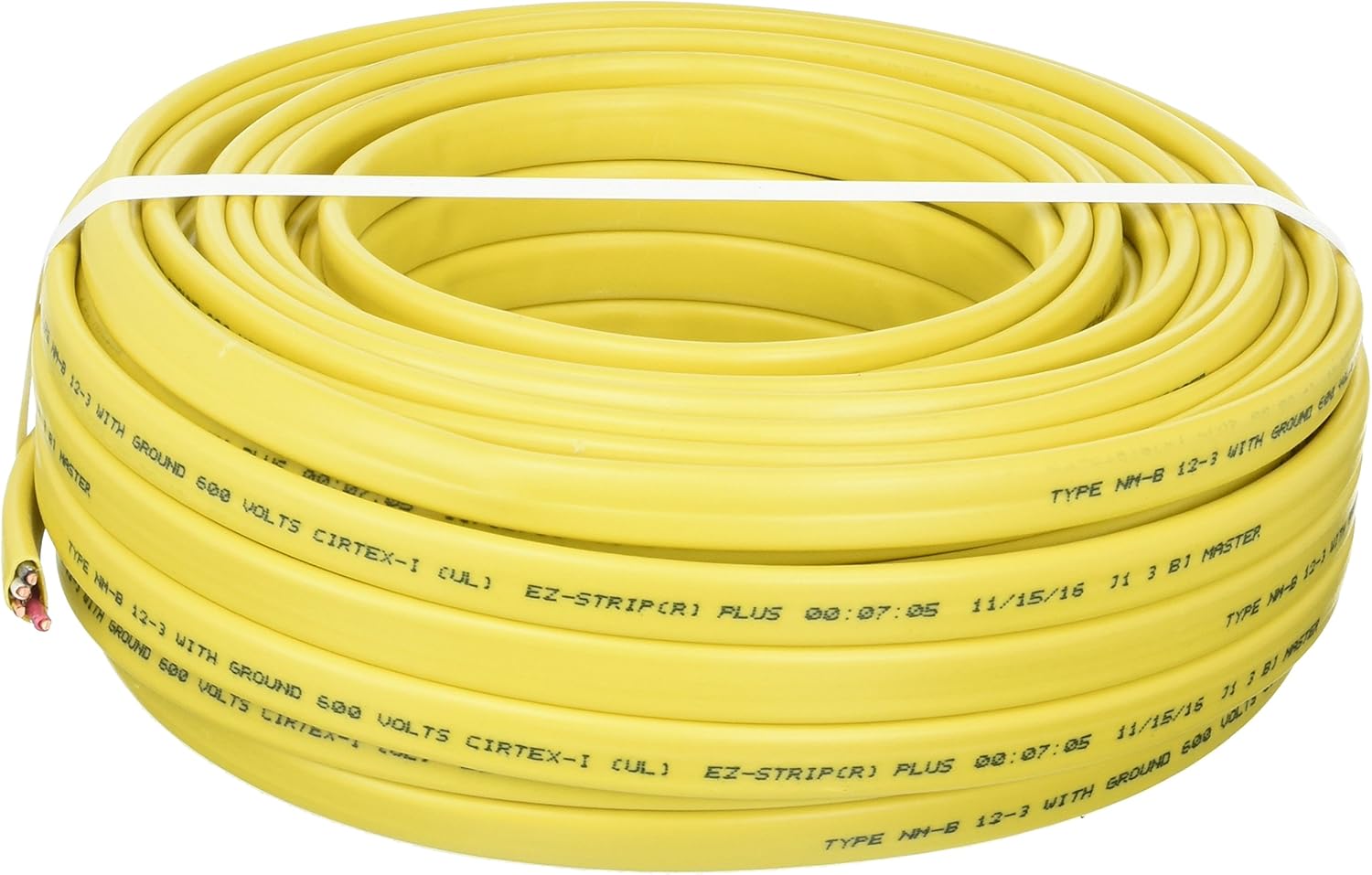 CERRO 147-1603C 100' 12/3-Gauge 3-Conductor NMB Wire
