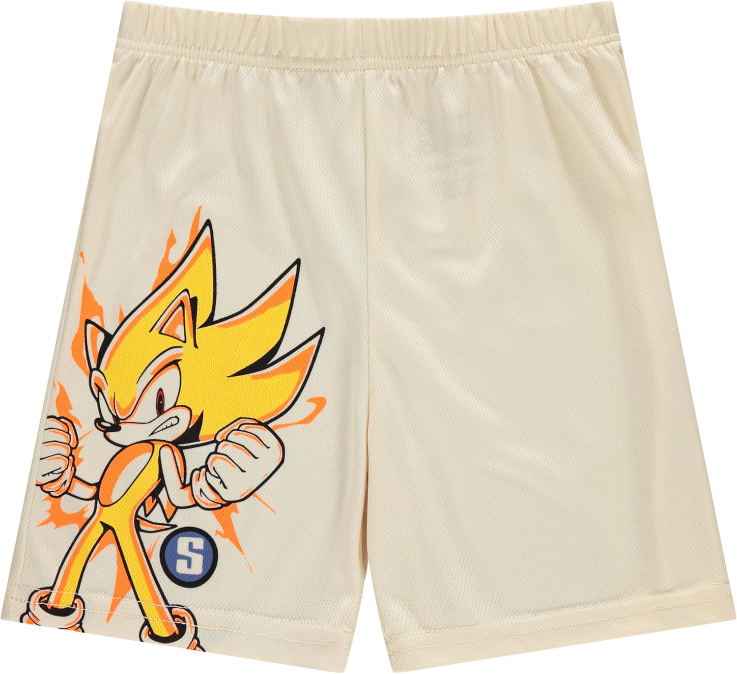 SEGA boys Sonic the Hedgehog Boys 4-20 Jumbo Print Tee & Mesh Short 2pc Set - Image 6