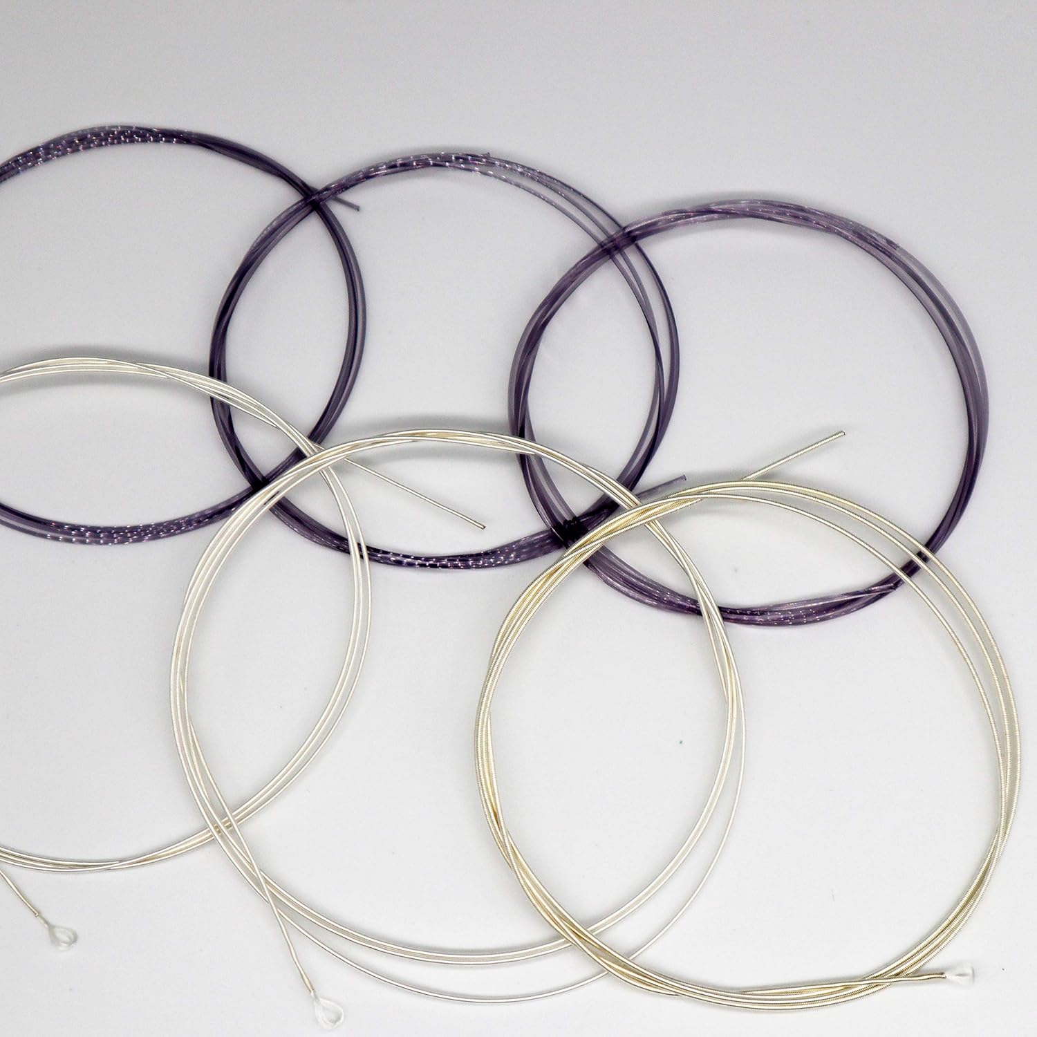 Made In USA, Sonora Strings SN43 Requinto Clear Nylon Silverplated Wound Cuerdas Requinto, The Quality of Sound - (Two Sets)