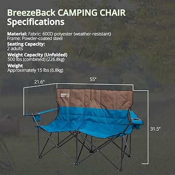 Outdoor 2-Person Low Love Seat
