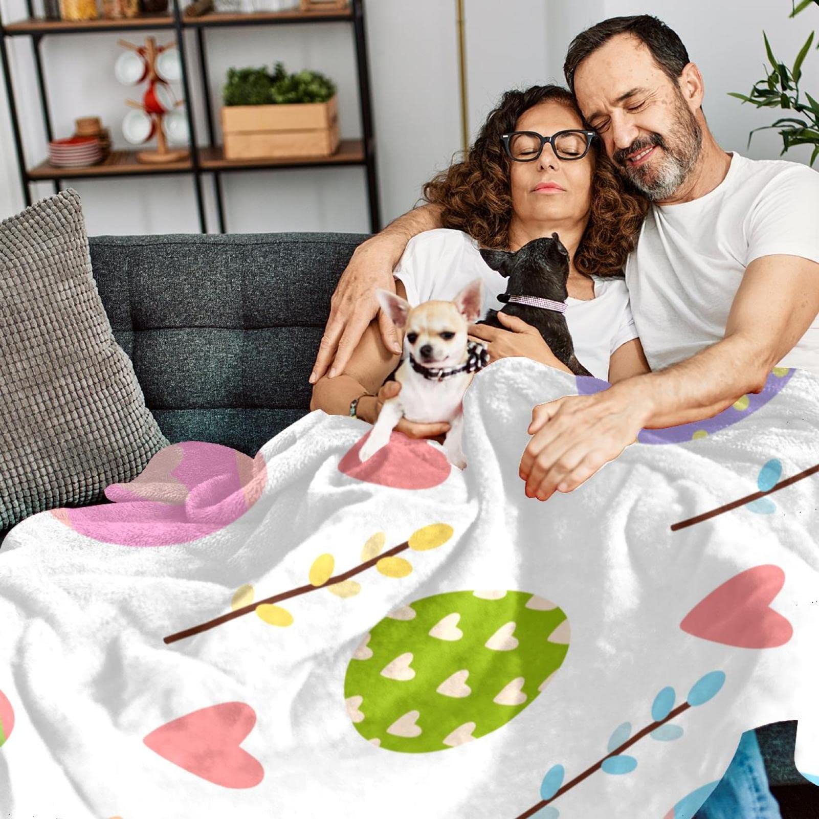 Amazon｜プラッシュブランケット、お昼寝ブランケット、ウォーム