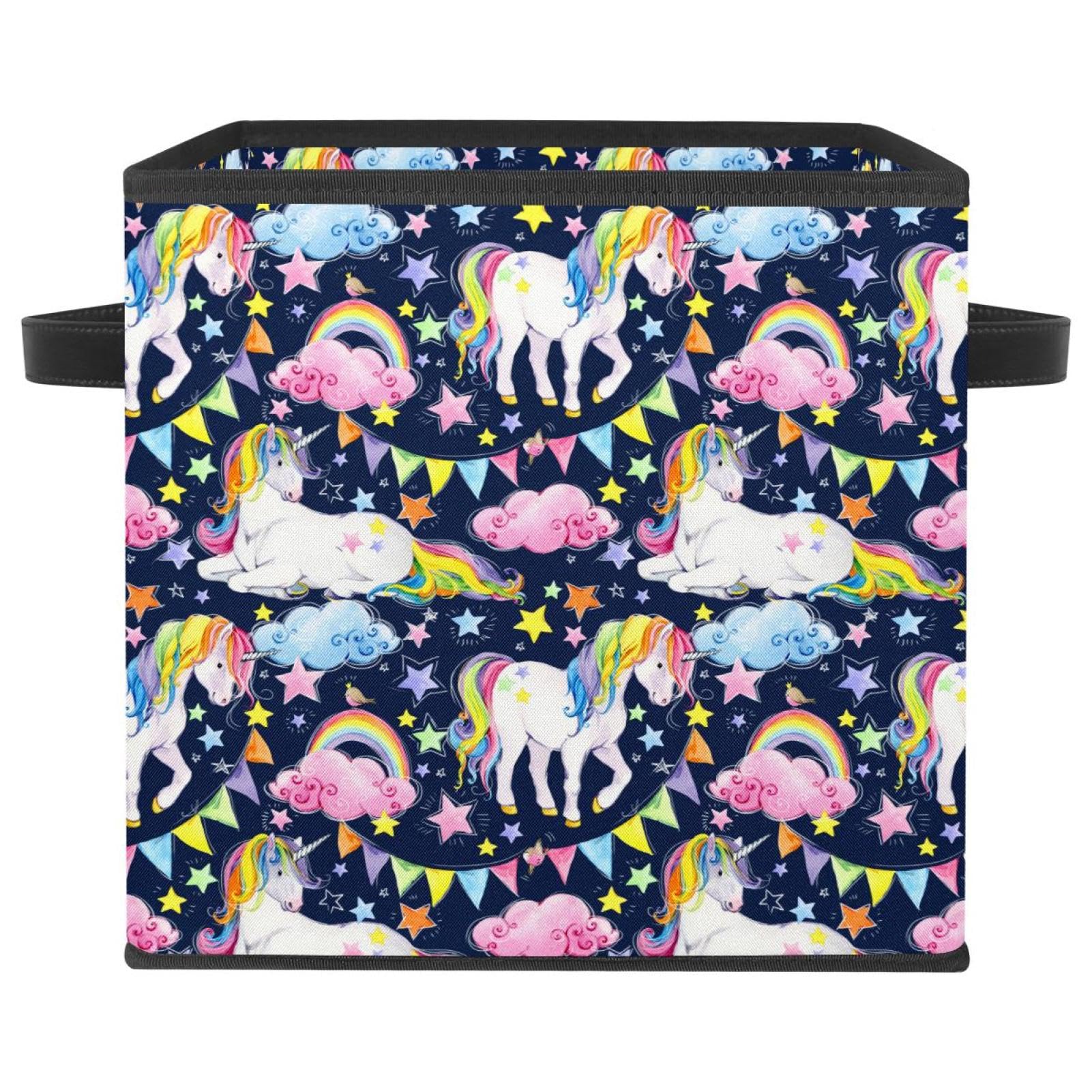 Bacs avec poignées pour jouets et vêtements de chambre d'enfant