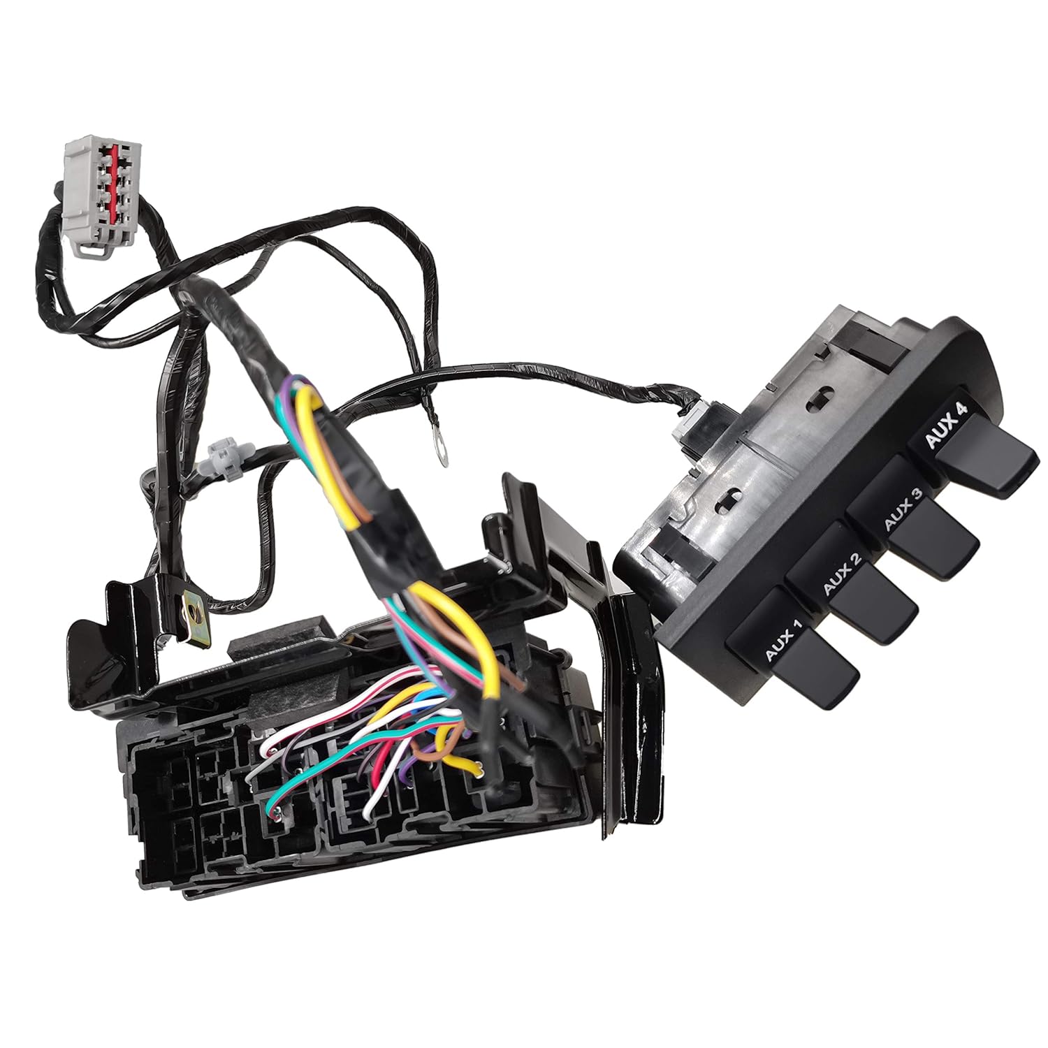 in-Dash Upfitter Auxiliary Cluster Voltage Regulator Switch Wire Harness Wiring Jumper Kit AL3Z-13D730-AA AL3Z13D730AA Compatible with Ford F250 F350 F450 F550 2009-2016