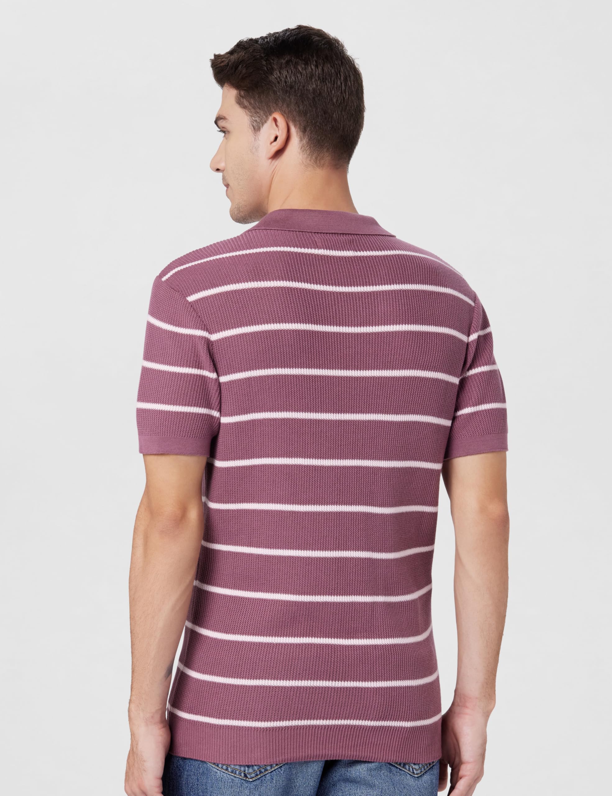 THE BEAR HOUSE Men's Striped Slim Fit T-Shirt 1