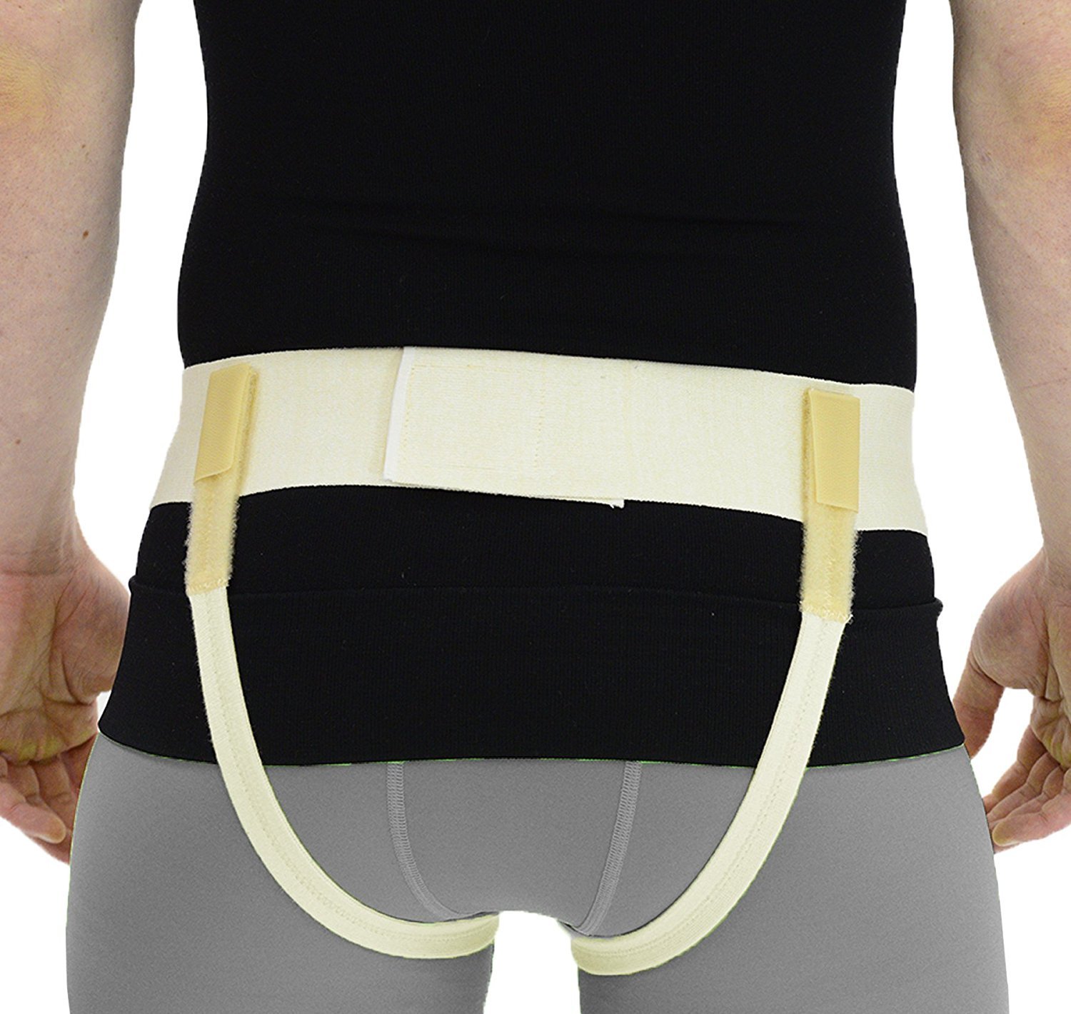 Ita-Med Hernia Support Double Sided with Removable Foam Inserts, Large