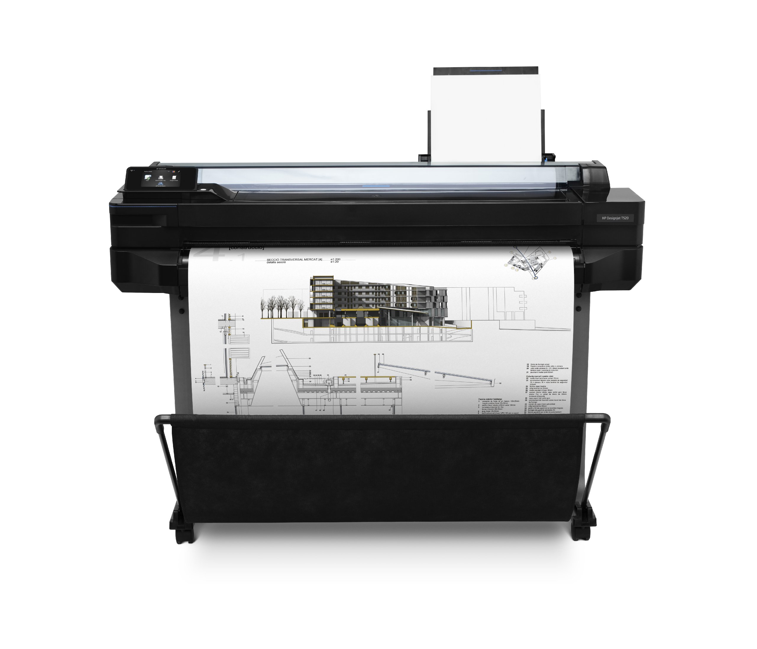 HP Designjet T520 ePrinter Series Großformatdrucker (91,4cm