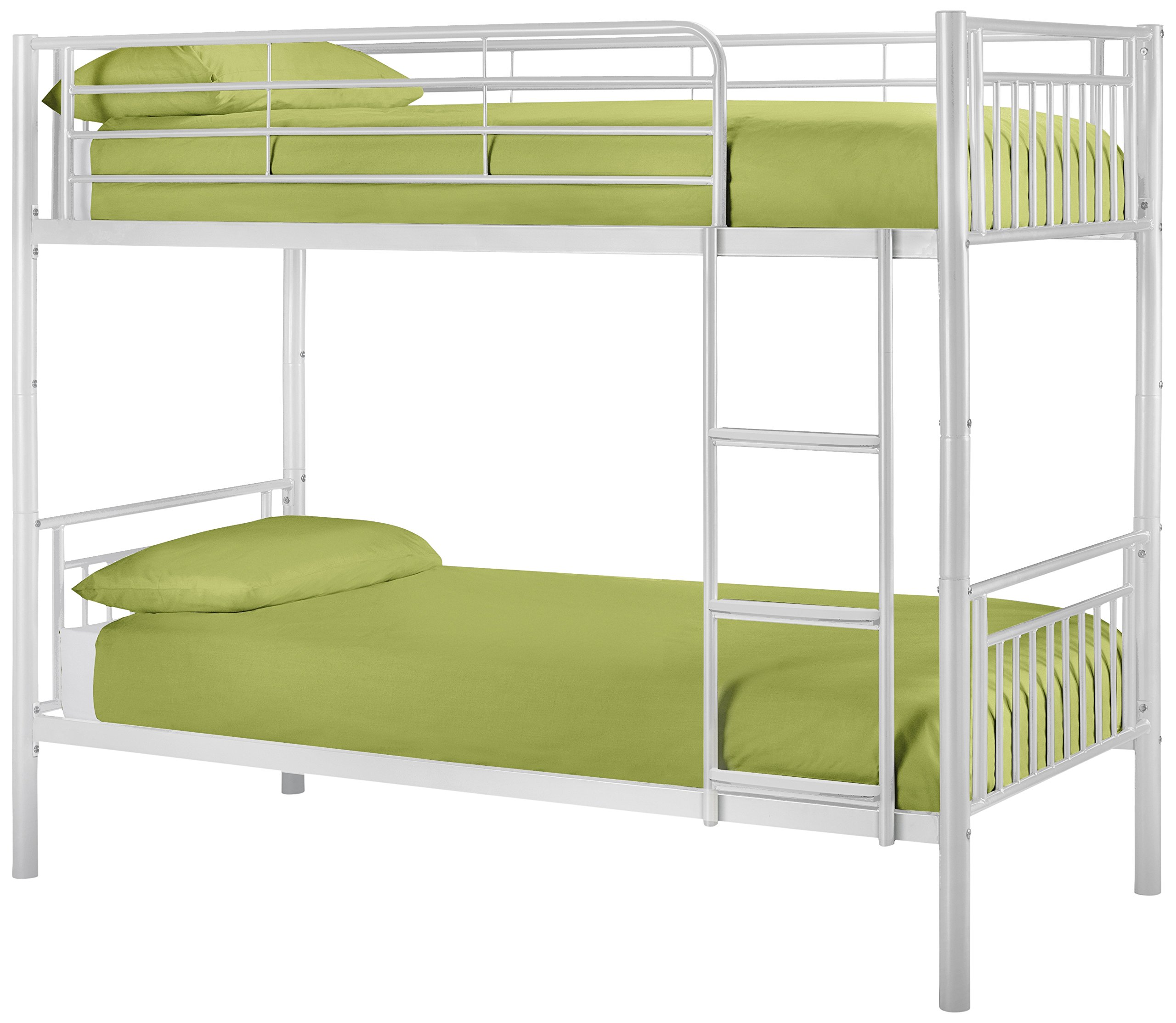 white gloss bunk beds