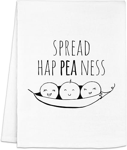 Miniatura 9 de Funny Dish Towel, Turnip The Beet, Flour Sack Kitchen Towel, Sweet Housewarming Gift, Farmhouse Kitchen Decor, White or Gray (Gray)