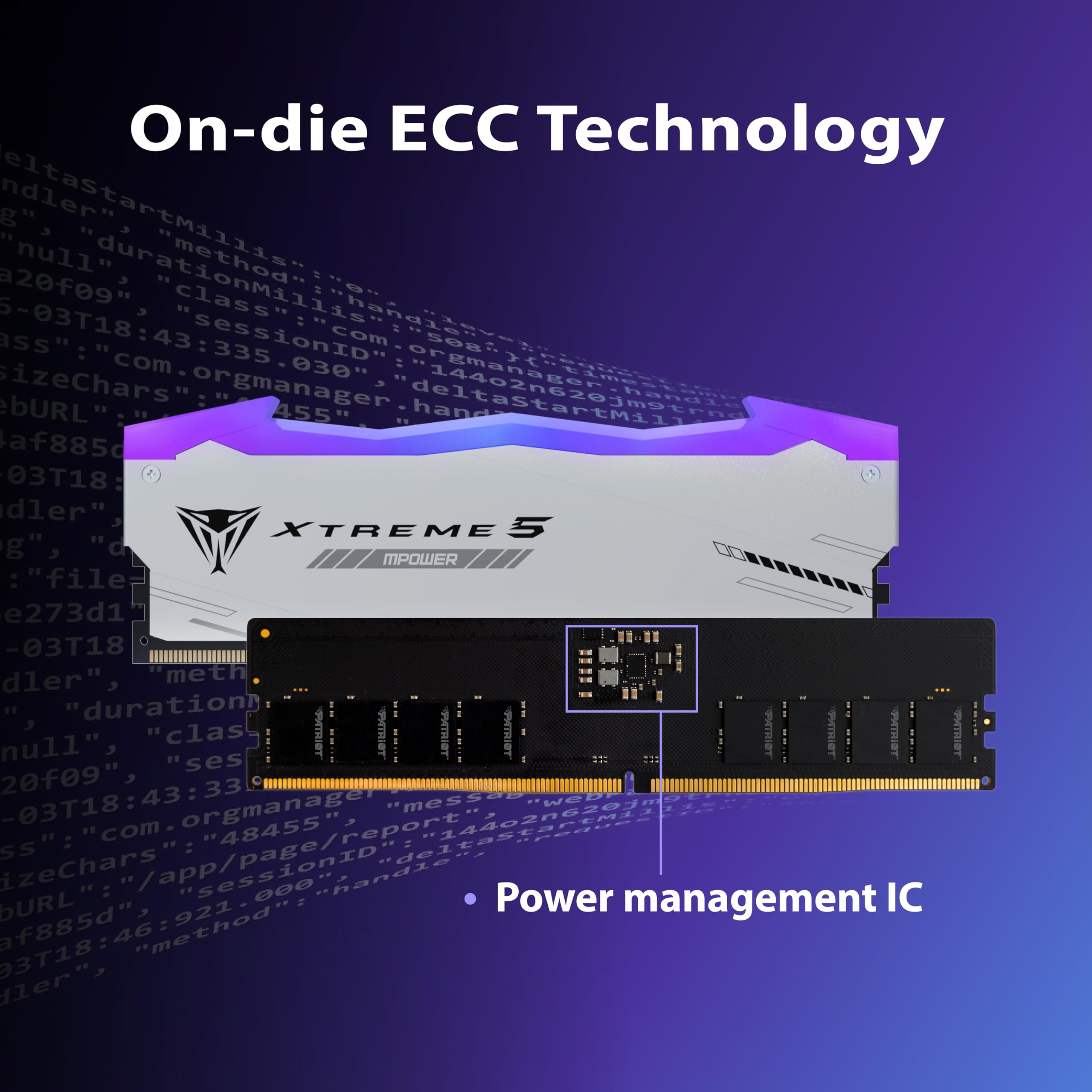 Patriot Viper Xtreme 5 MPOWER DDR5 RGB RAM 32GB (2X16GB) 8000MT/s