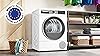 Bosch Series 6 WQG235D00 Heat Pump Dryer for 8 kg of Laundry A+++ 176 kWh/Year AutoDry Anti Vibration Design Sensitive Drying System Environmentally Friendly Coolant White [Energy Class C]