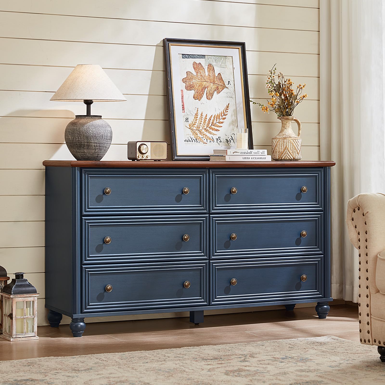 Amazon.com: Dressers & Night Stand Set of 4, Wood 54