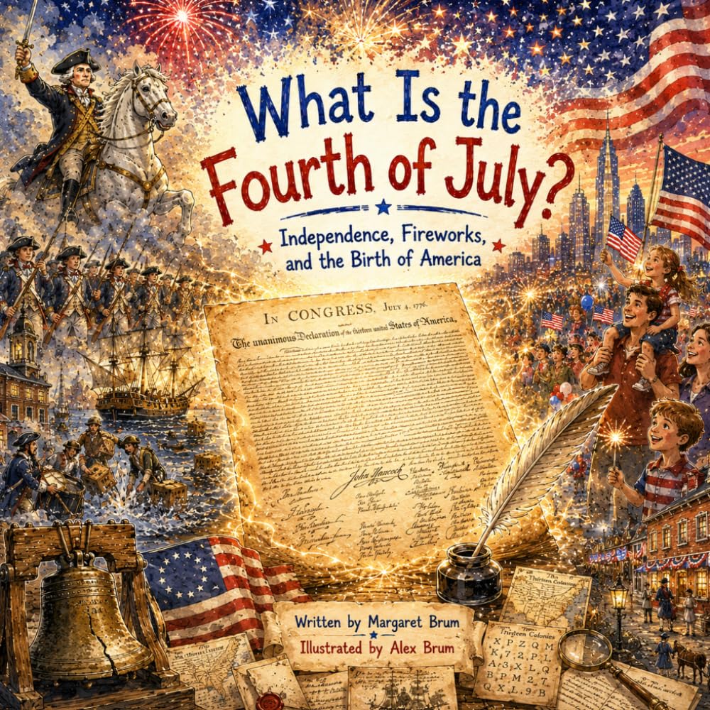 What Is the Fourth of July? - Independence, Fireworks, and the Birth of America: The Declaration of Independence Explained for Young Readers (What, How, Why — Big Questions for Curious Minds)
