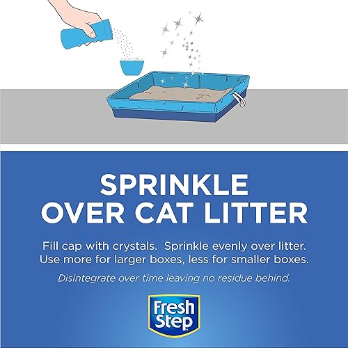 Vista 17 de Fresh Step Cat Litter Crystals Desodorante para gatos