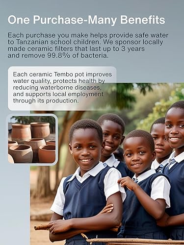 Miniatura 8 de Filteroo Superoo - Sistema de filtro de agua por gravedad para encimera, 3.17 galones12L, acero inoxidable 304, 2 filtros de carbono, purificador de