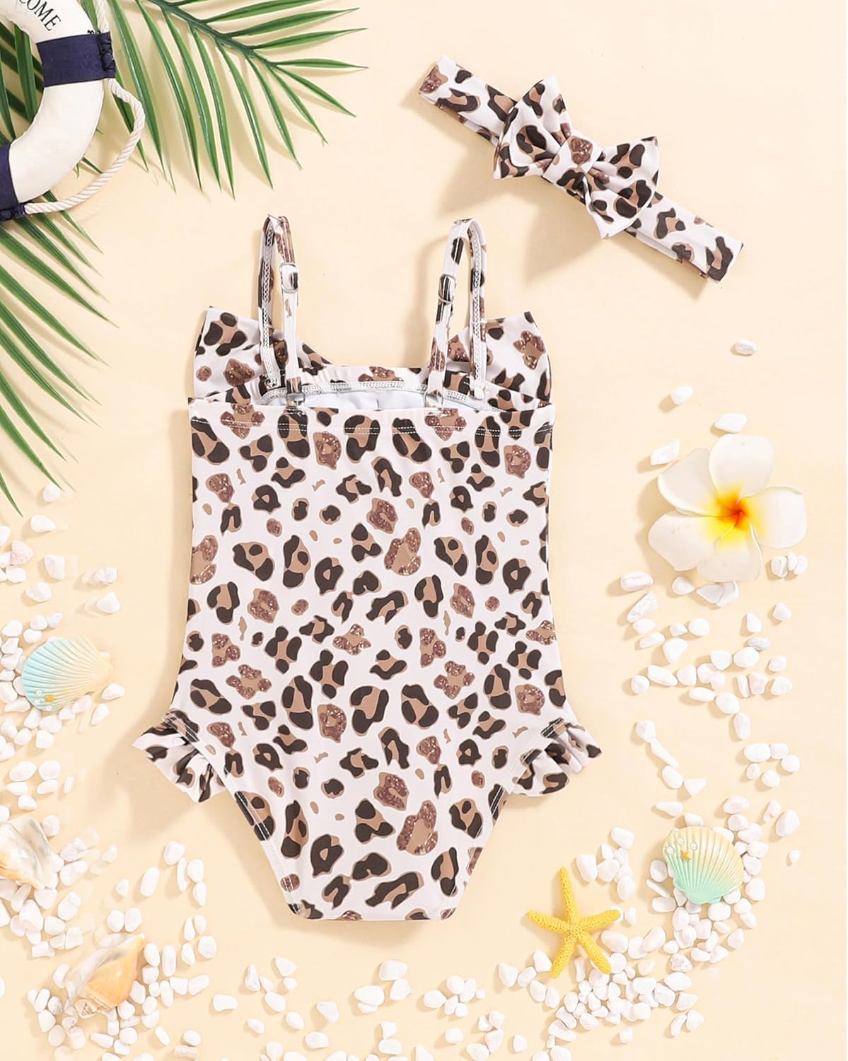 Mioglrie Toddler Baby Girl Swimsuit Infant Bathing Suits Summer Beach Swim Suit Newborn One Piece Swimwear for Girls - Image 3