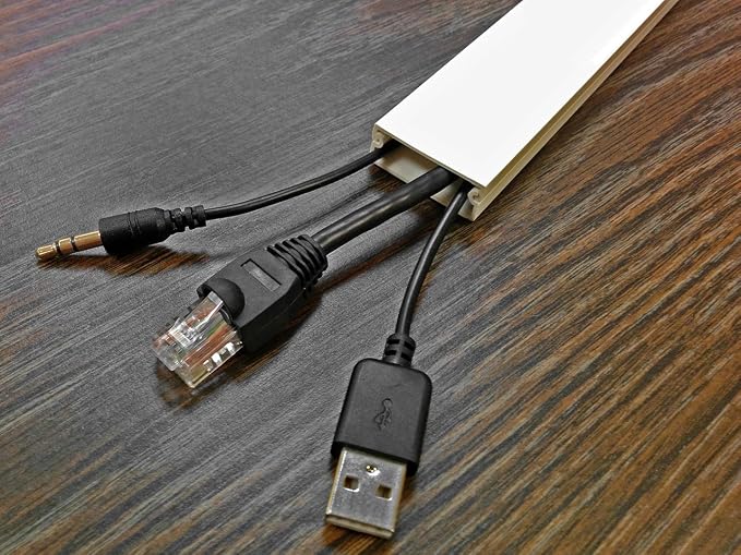 Canaleta para cables Electriduct 5ft 3 piezas miniatura 3