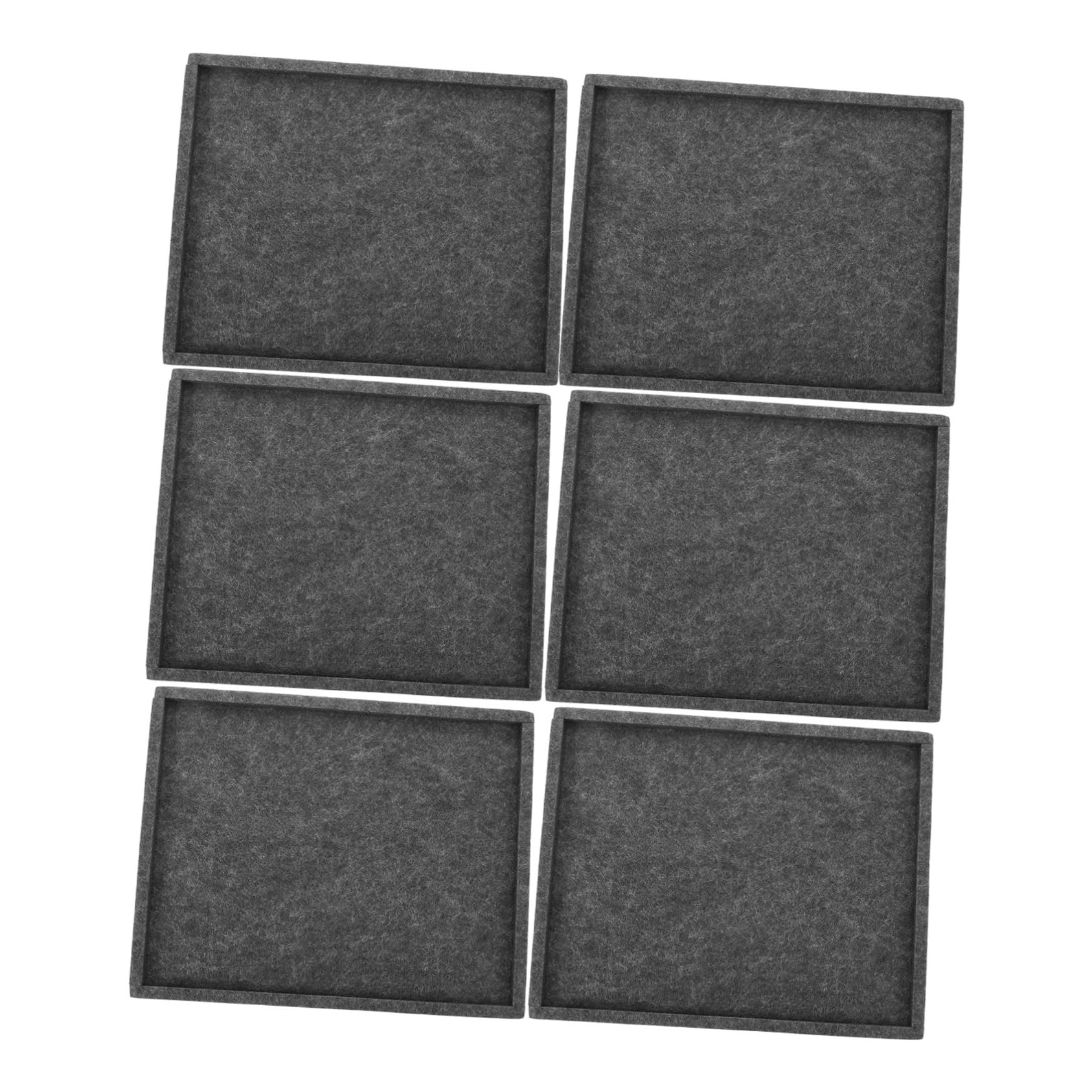 FELTECHELECTR Puzzle Sorting Tray Set Puzzle Sorting Boards Multipurpose Organizer Tray