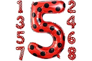 Miraculous Ladybug Birthday Party Decorations: Magical Giant Polka Dot Balloon Extravaganza