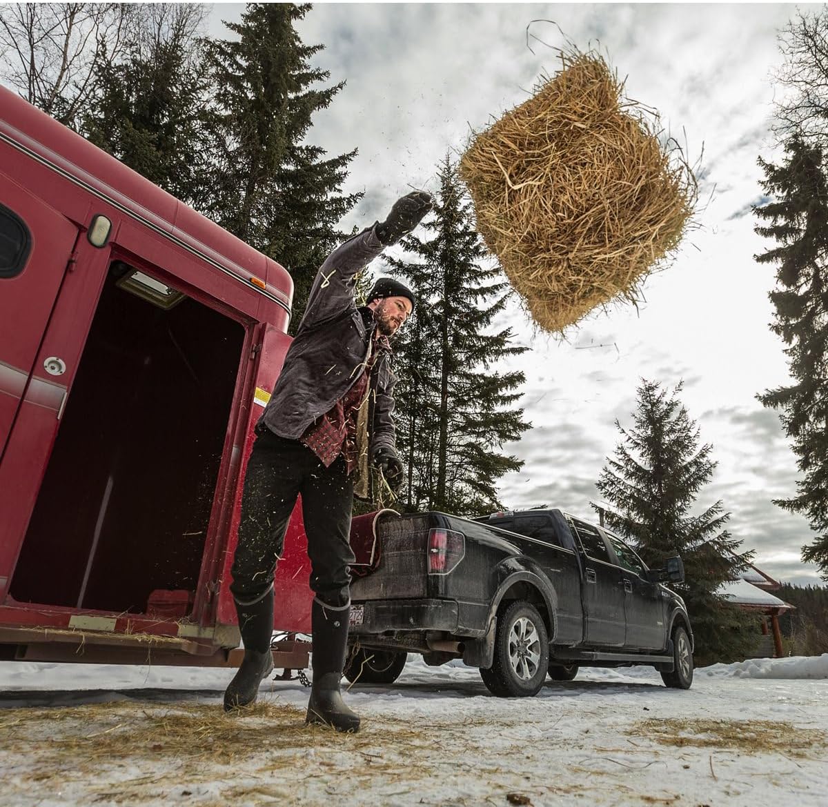 LaCrosse Men’s Alpha Thermal Insulated Rubber Boots with Protective Composite Toe, Premium Natural Rubber Construction and Grippy Antarctic Outsole - Image 3