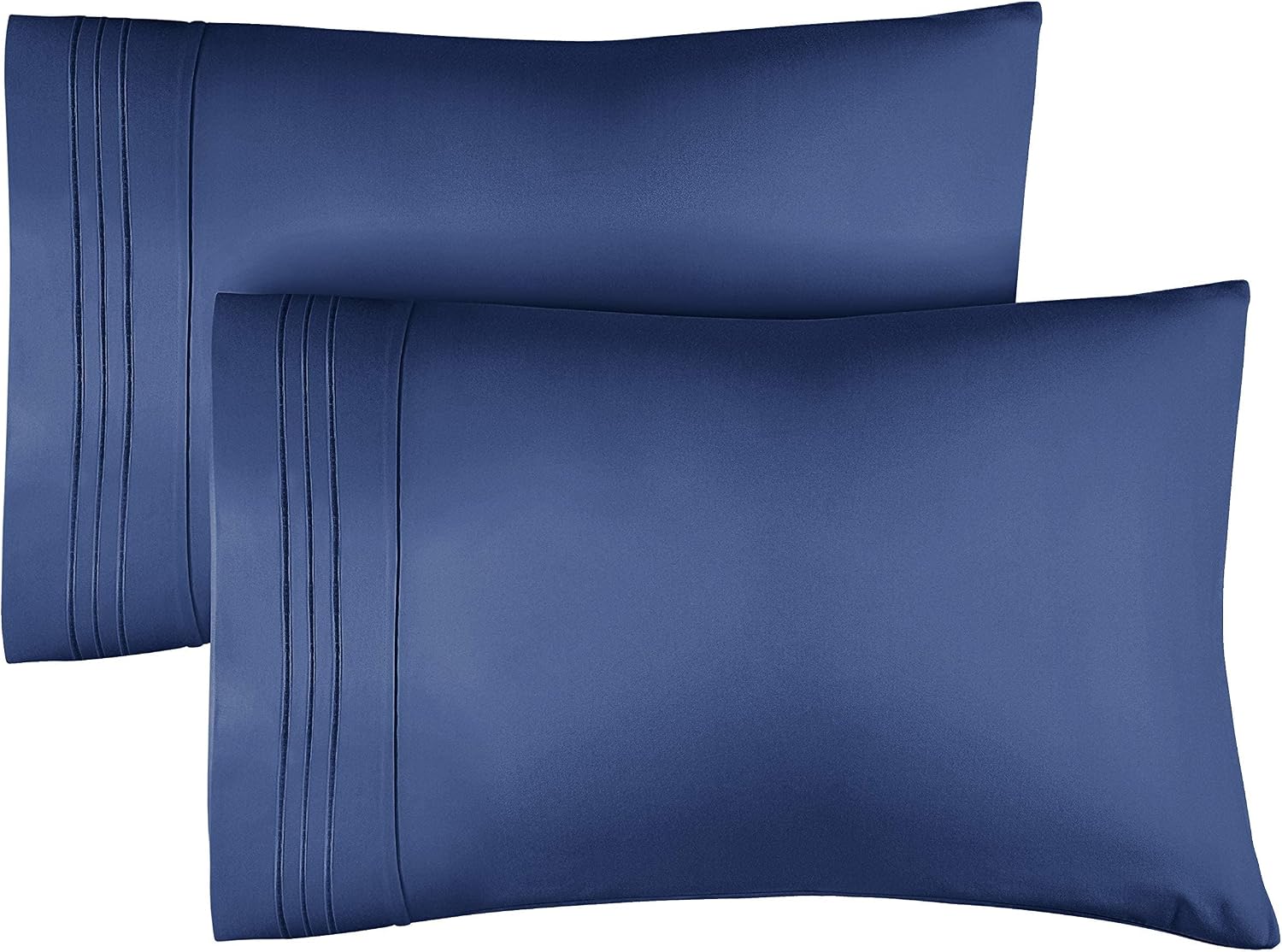 Queen Size Pillow Cases Set of 2 – Soft, Premium Quality Pillowcase Covers – Machine Washable Protectors – 20x26 & 20x30 Pillows for Sleeping 2 Piece - Queen Size Pillow Case Set