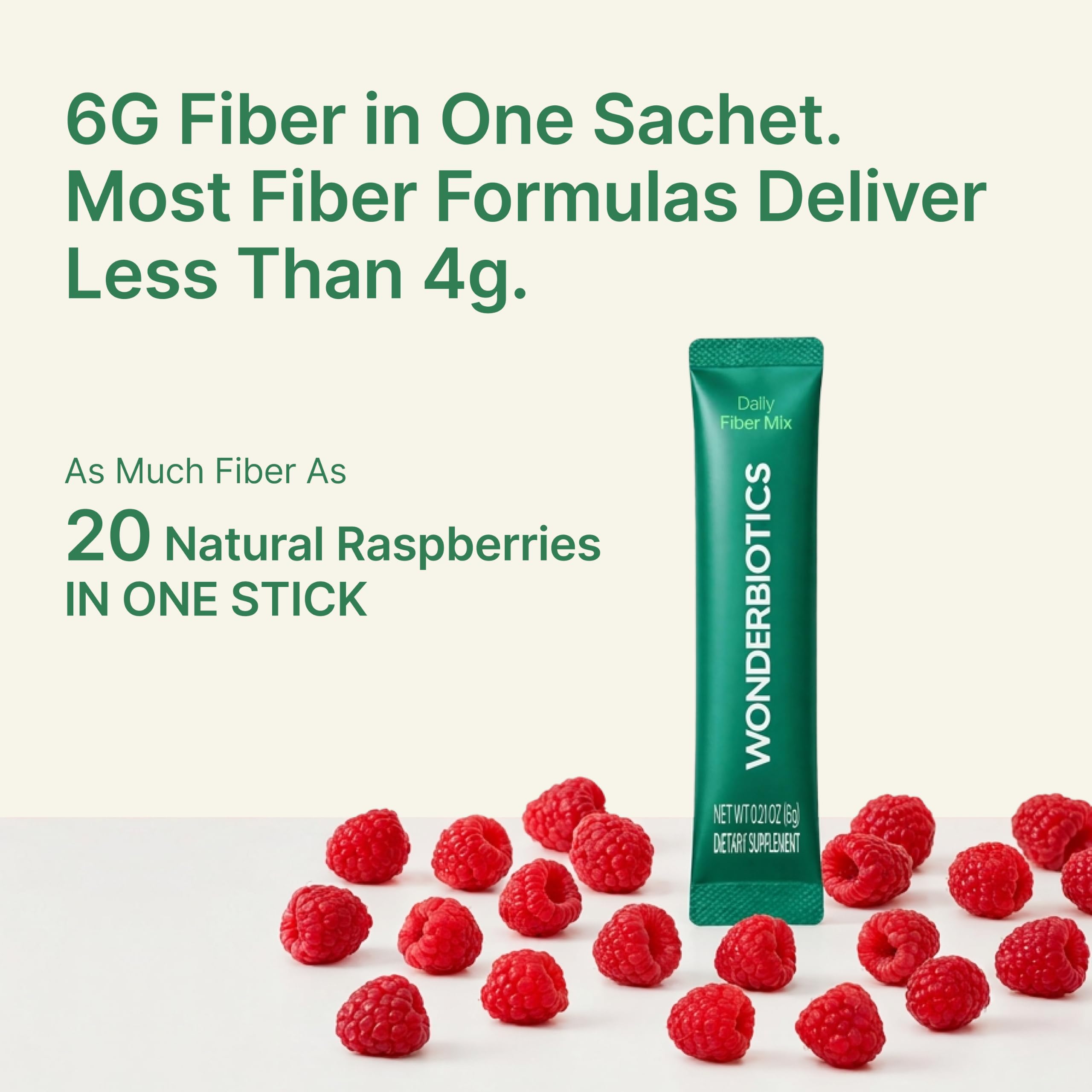 Daily Fiber Mix Supplement 6g Powder Packets GLP-1 Support - 30 Sachets — Amazon image 7
