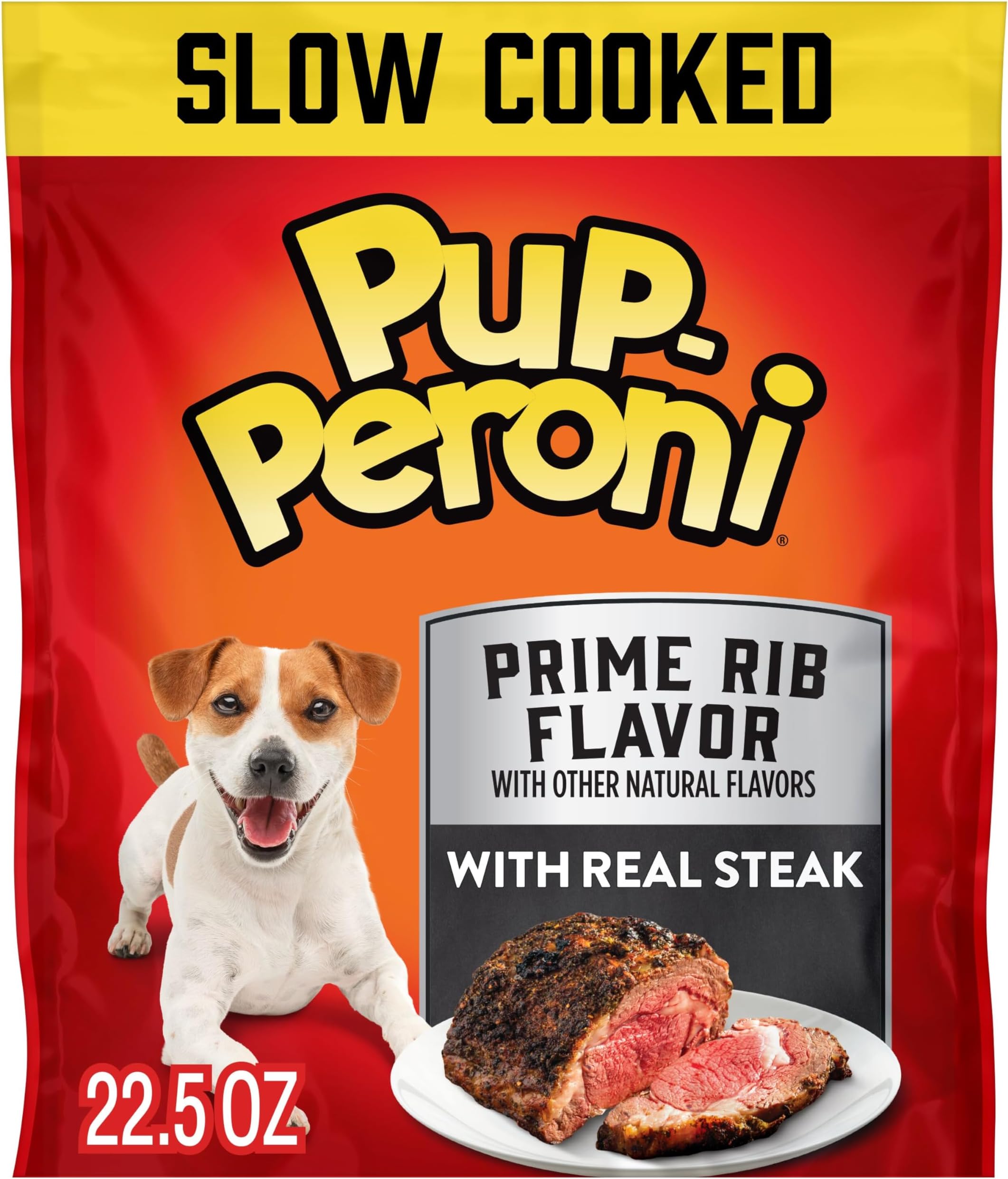 Pup-Peroni Original Prime Rib Flavor Dog Treats, 22.5 Ounce Bag