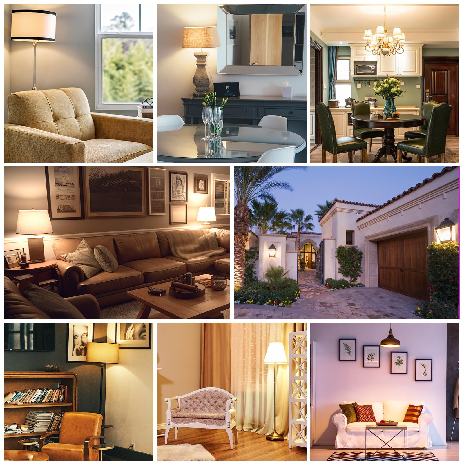 2 Pack 150 Watt LED Light Bulb Super Bright A21 Warm White 3000K Non-Dimmable 2300LM LED Bulb High — view 6