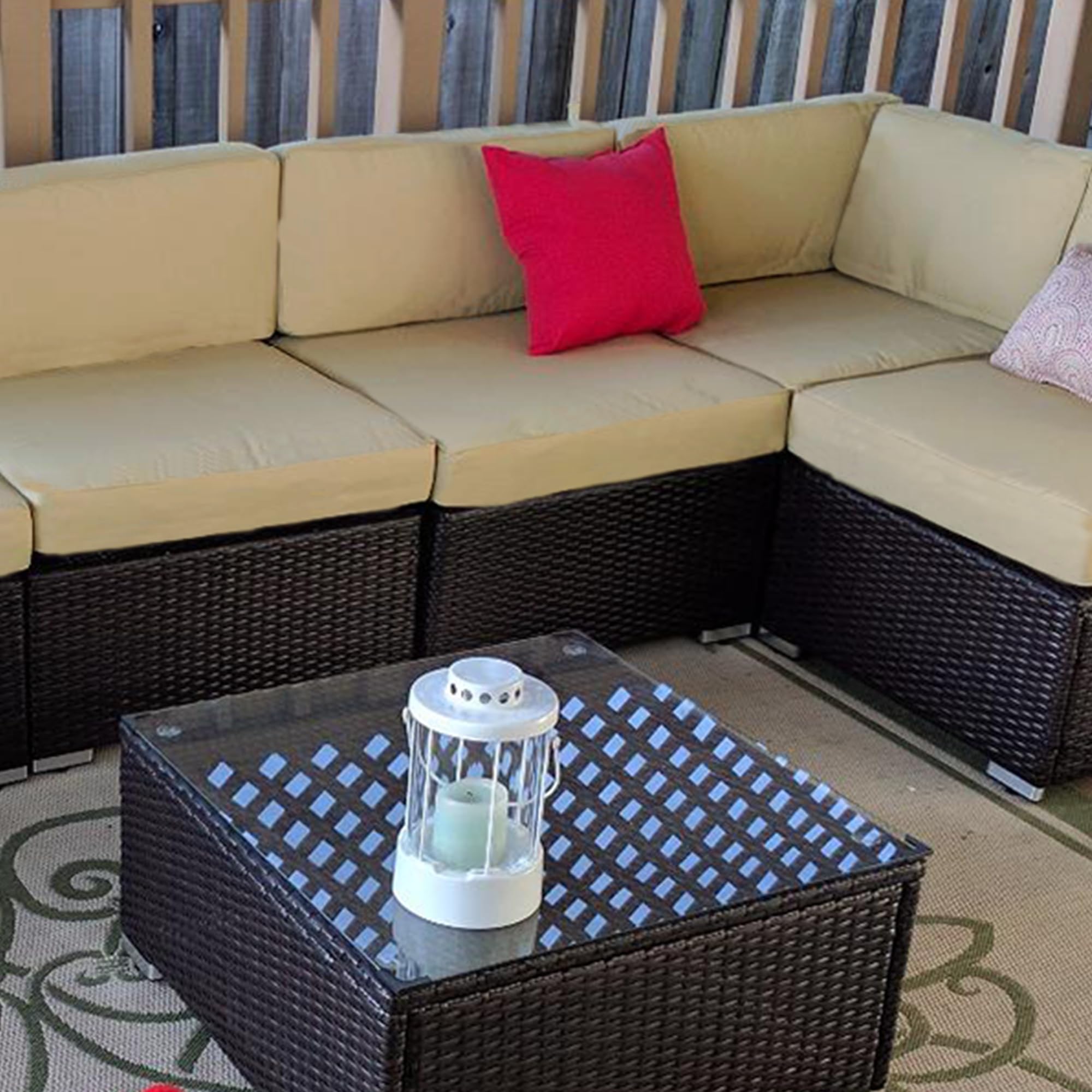 Housse Divan Exterieur Sqodok Outdoor Cushion Covers, Patio