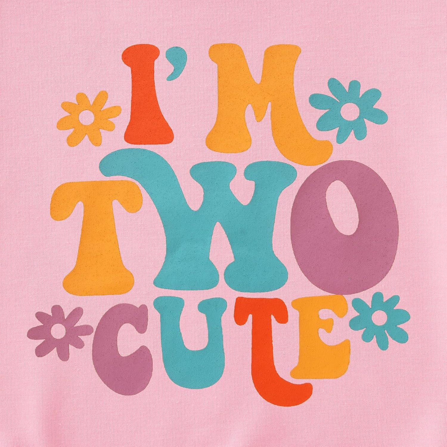 I'm Two Cute Sweatshirt for Girls 2nd Birthday Outfit for Toddler Girl 2 Year Old Birthday Party Long Sleeve Shirts - Image 7