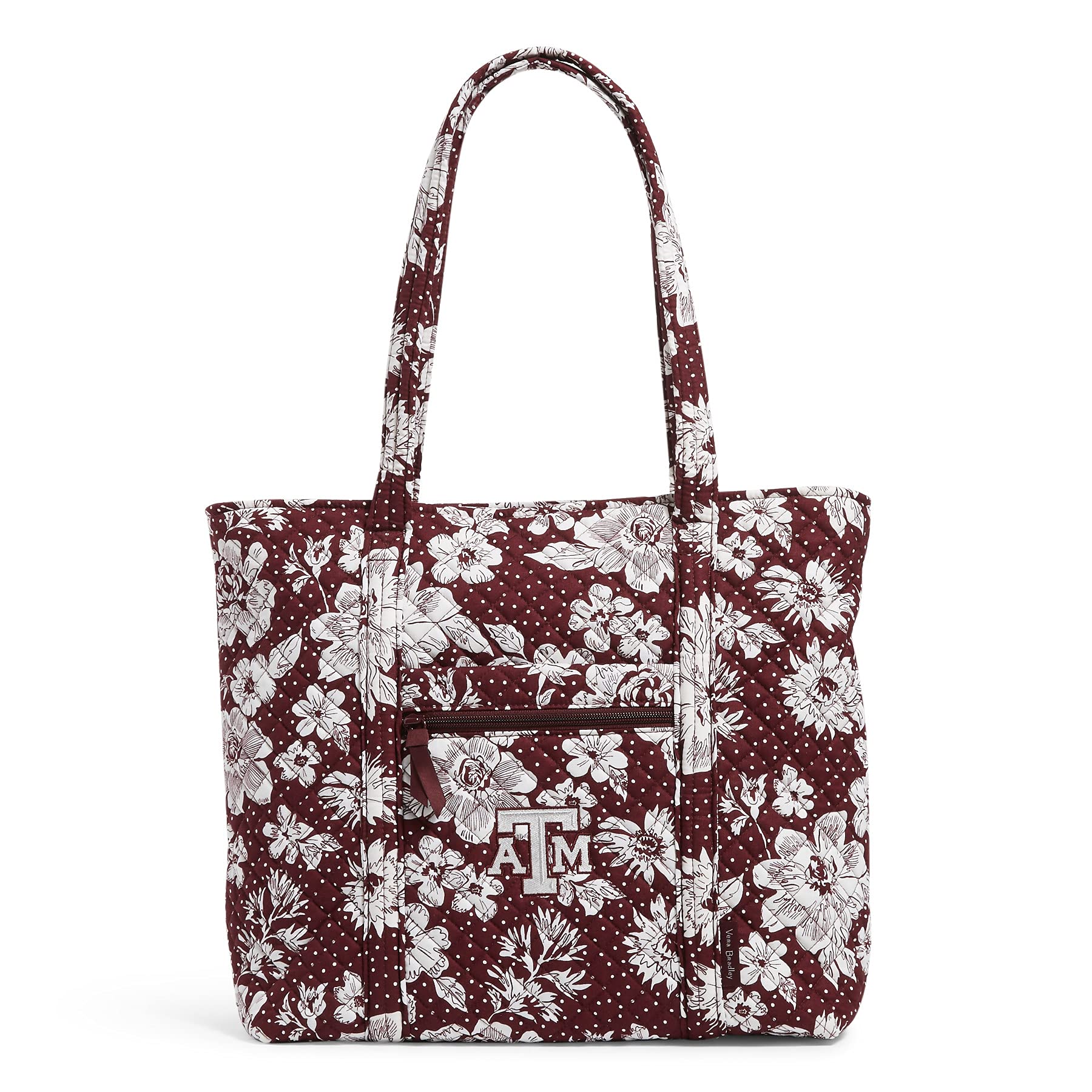 Vera Bradley womens Cotton Collegiate Vera Tote Bag (Multiple Teams Available)