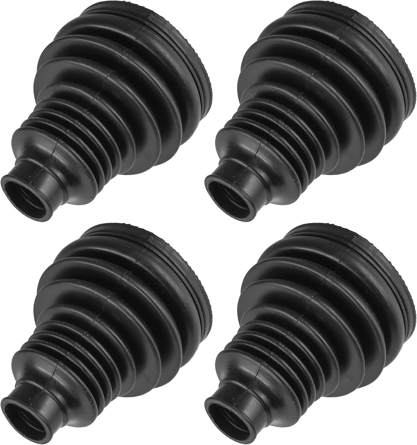 Caltric 2 Rear Axle Inner and Outer CV Boot Kits Compatible with Polaris Ranger XP 700 4X4 EFI 2008