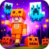 Blocky Pumpkin Halloween Survival