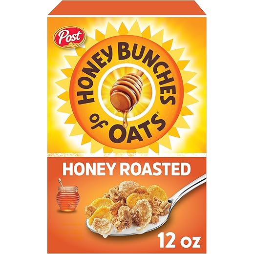 Honey Bunches Heart Healthy Cereal - 340g