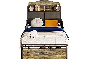 LIKIMIO Twin Bed Frame: A Haven for Little Dreamers