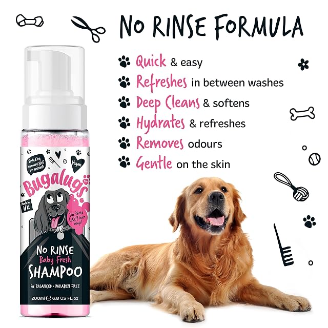 Foto 2 de 8 de BUGALUGS - Champú Sin Aclarado Baby Fresh - Perros - 200ml