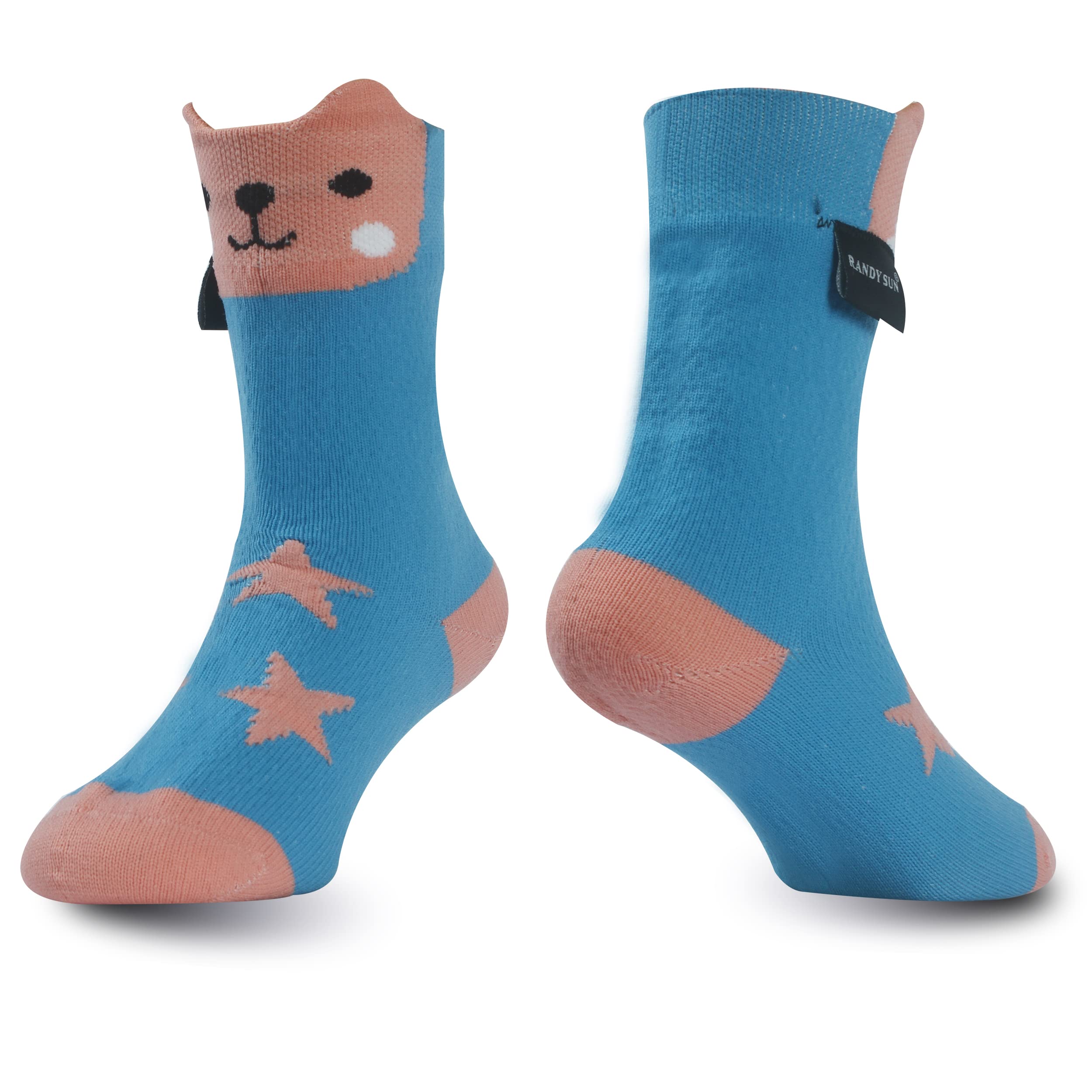 RANDY SUN Waterproof Socks, Boys Outdoor Sports Sock For Hiking/Ski/Fishing 1 Pair
