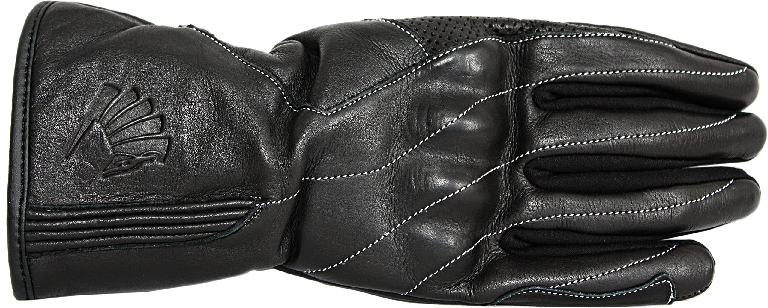 Germot Miss Pro Damen Motorrad Handschuhe, schwarz, D8