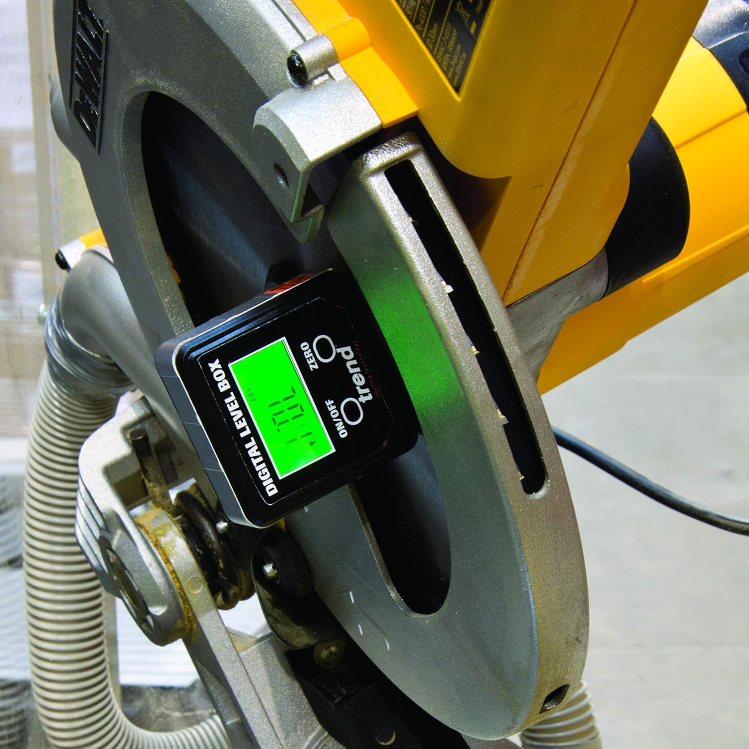 Trend Digital Level Box with its protective carrying pouch