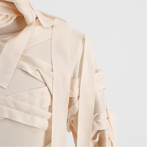 Miniatura 4 de yolsun Disfraz de momia para niños, faraón egipcio, tumba, Halloween, aterrador disfraz