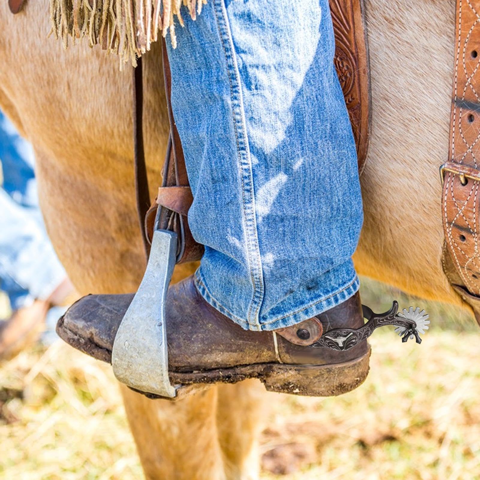 Per Stivali Attrezzatura Per Gare Equestri | Western Per Per Equitazione Salto Ostacoli Lavoro Ranch Addestramento Equestre Cavalieri Allevatori Concorrenti Amanti Della