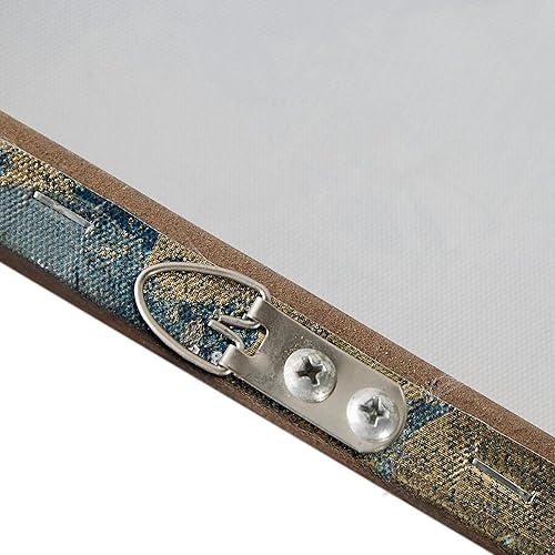 Miniatura 8 de Madison Park Arte de pared para decoración de sala de estar, lienzo tríptico de lámina dorada adornado para el hogar, decoración de baño, pintura