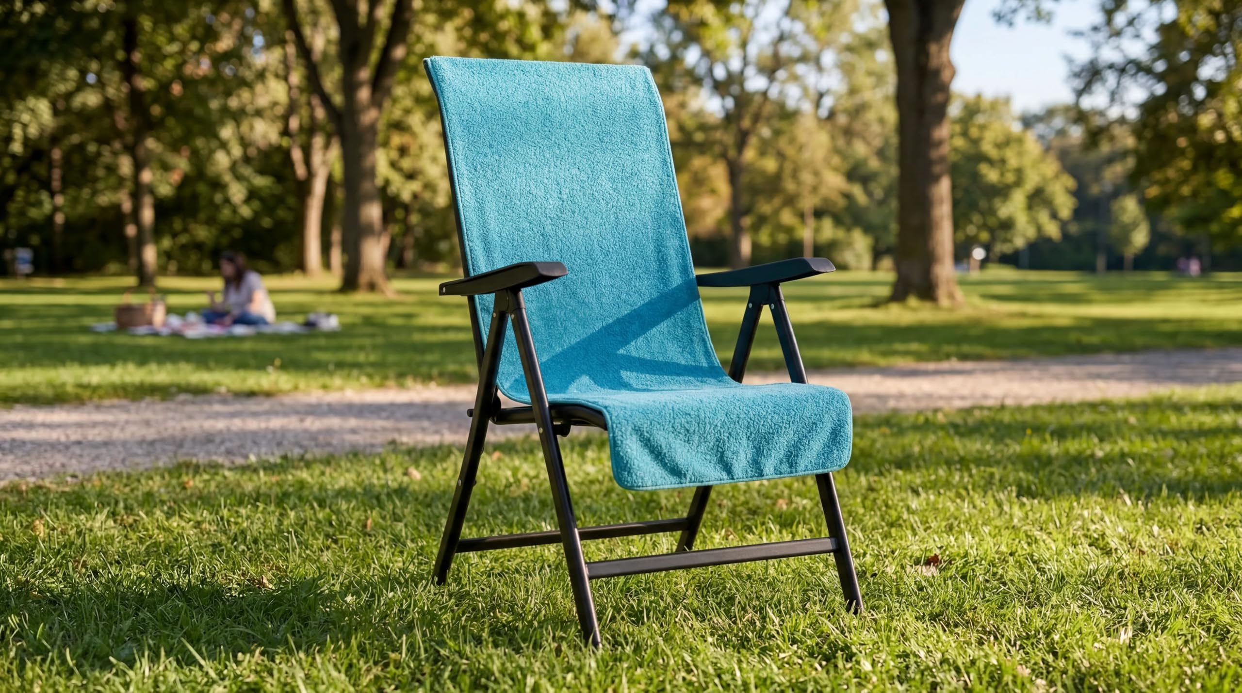 KobeHome%100 PAMUK SANDALYE KILIFI KOYU YEŞİL 60X130 CM